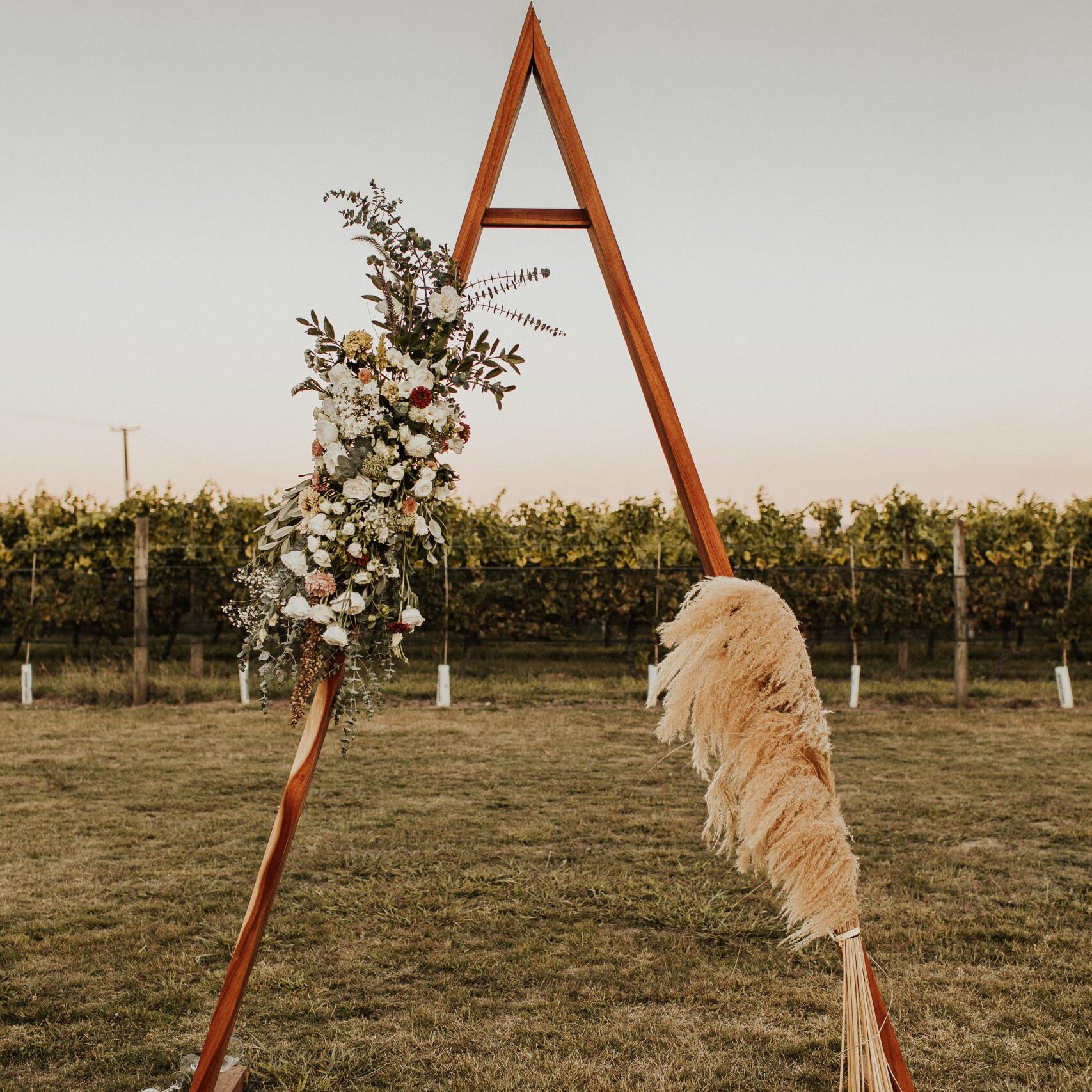 Wedding Arch Timber